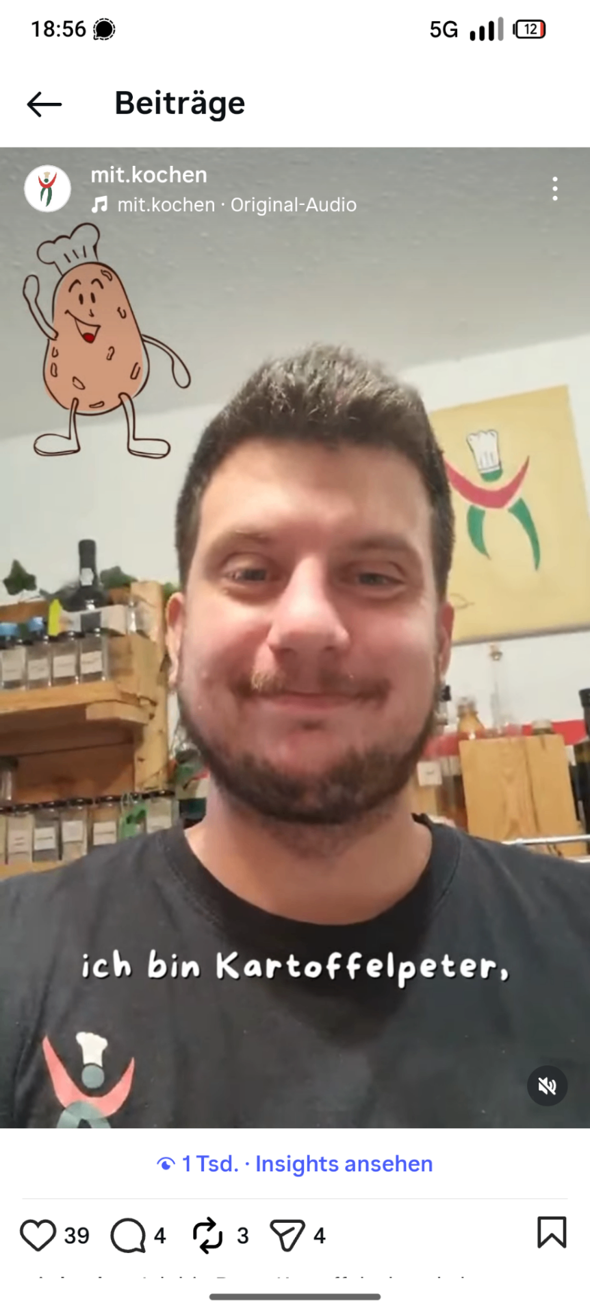Ich bin Kartoffelpeter